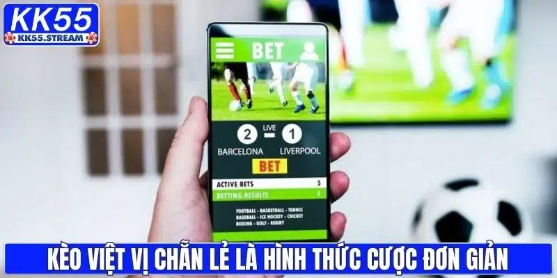 Kèo việt vị chẵn lẻ là hình thức cược đơn giản